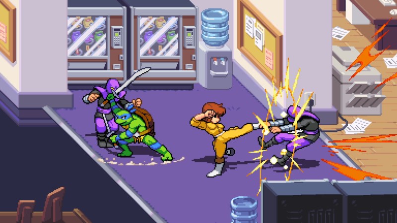 New TMNT: Shredder’s Revenge Update Features Custom Arcade Mode, CRT And VCR Filters, And More