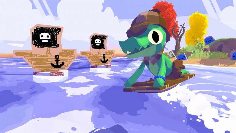 Lil Gator Game Review – Scaly Sentimentality – Game Informer