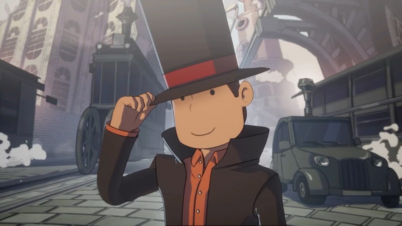 #
  Professor Layton And The New World Of Steam Announced For Switch