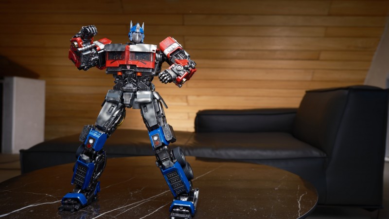 New Optimus Prime Collectible Answers To Voice Commands