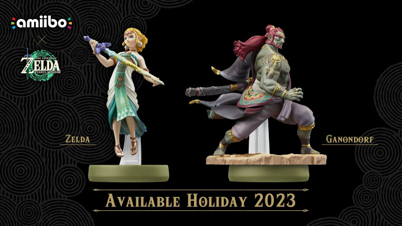 Les figurines Amiibo de Tears Of The Kingdom Zelda et Ganondorf arrivent cette année