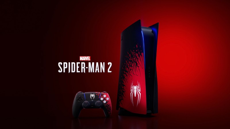 Marvel's Spider-Man 2 Limited Edition PS5 Bundle, Console Covers
