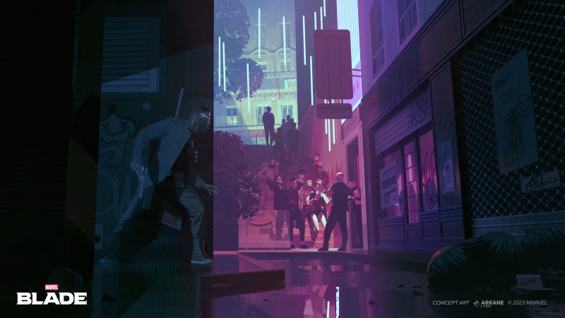 #
  Arkane Dev Reveals First Look At Marvel’s Blade Concept Art