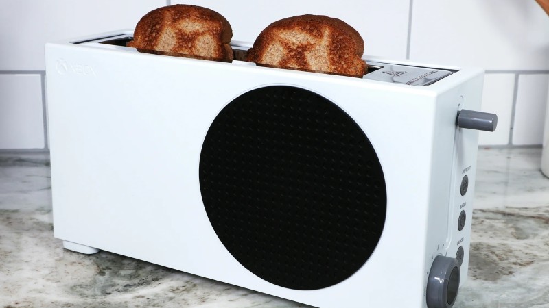 #
  Power Your Breakfast Dreams With The Xbox Series S Toaster