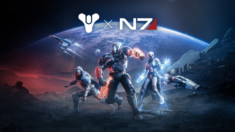 Mass Effect Universe Enters Destiny 2 with Thrilling New Cosmetic Line