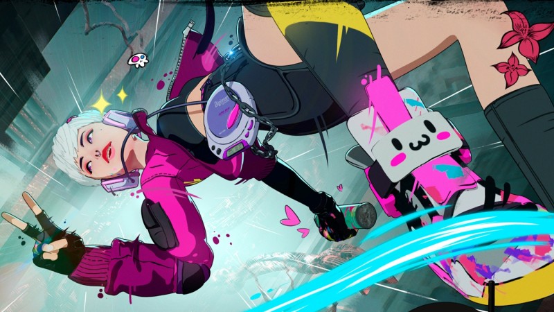 #RKGK Is An Anime Inspired Graffiti Action Platformer Coming This Year